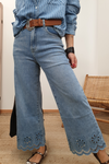 strider scallop denim pants (preorder)
