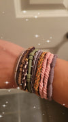 Boho Hair Tie/ Bracelets (RTS)