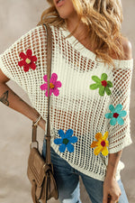 McKayla Knitted Flower Tops (RTS)