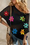 McKayla Knitted Flower Tops (RTS)