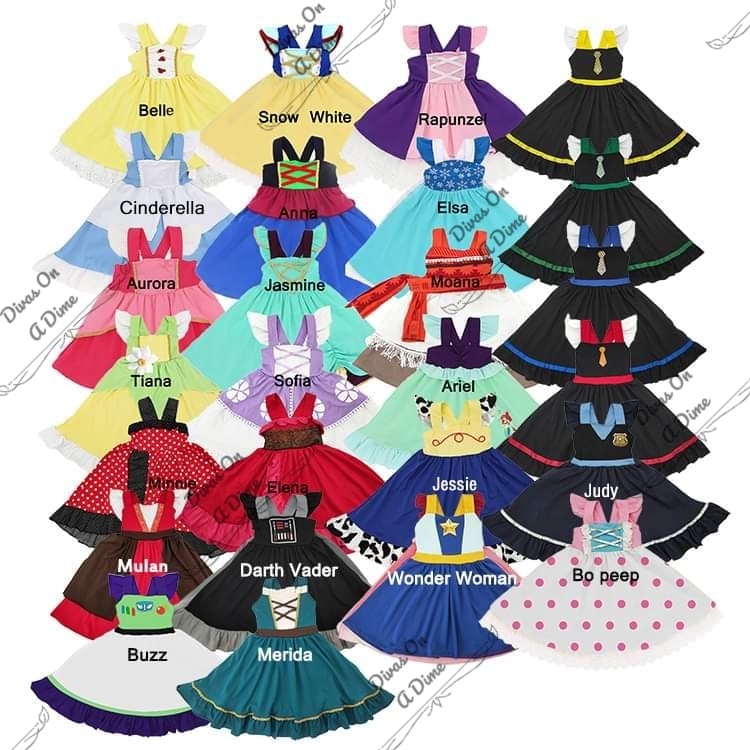 ANNUAL DRESSUP DRESSES (PREORDER) #3